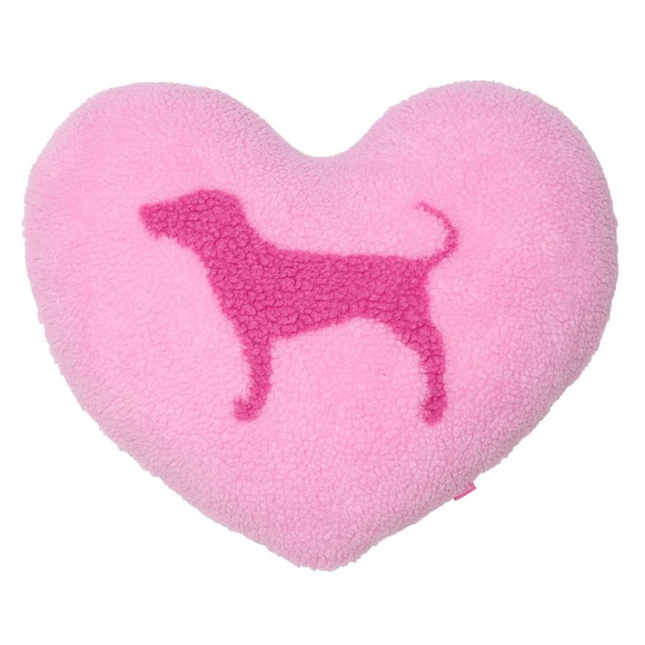PINK Dog Heart Throw Pillow
Dimensions: 17.71"W x 15.74"H - Picture 1 of 1